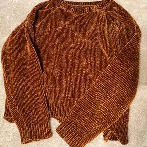 Rust Chenille Sweater